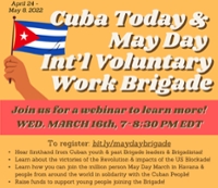 May Day International Brigade of Voluntary Work & Solidarity
